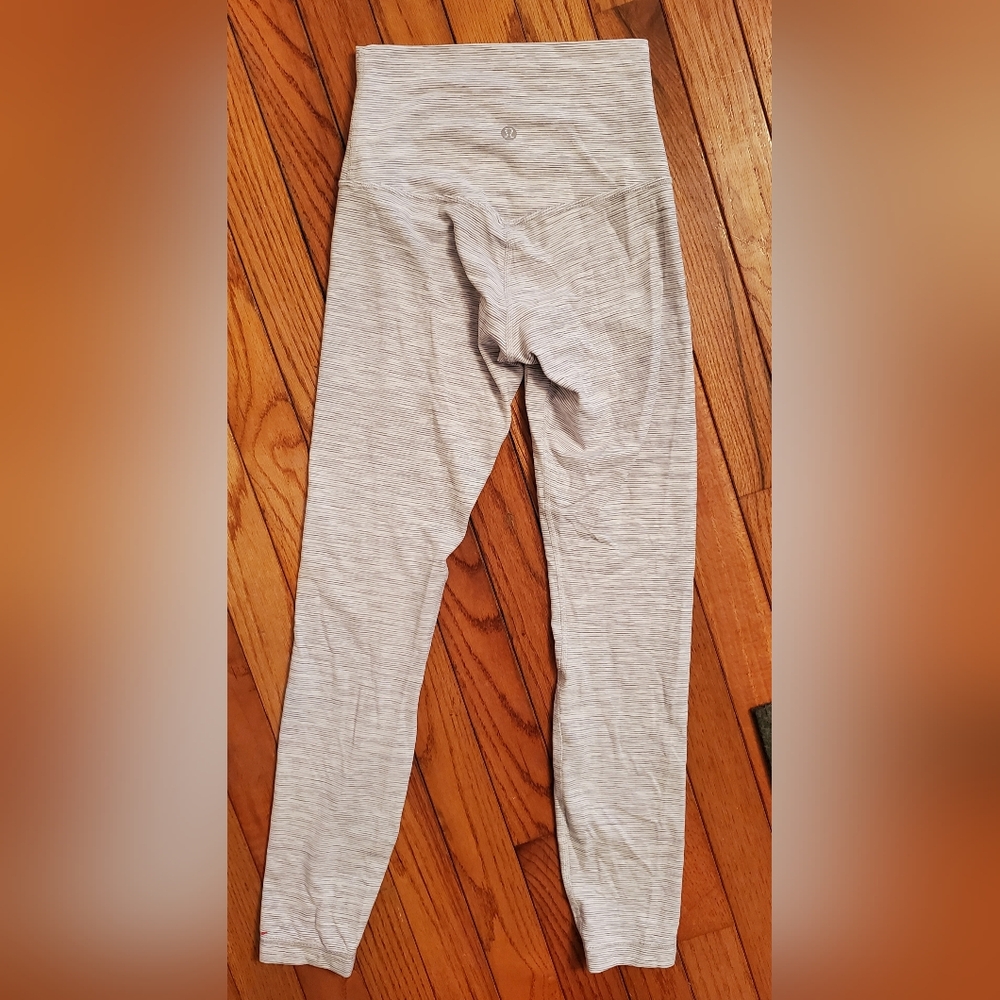 Lululemon Striped Yoga Pants 2 - Picture 3 of 11